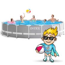Intex 26756 21-in-1 Frame Pool 610 x 132 cm + Free Scooter