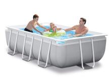 Frame Pool 300 x 175 x 80 cm 18 in 1 INTEX 26784 + Bubble Machine FREE