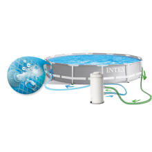 Frame Pool 366 x 76 cm 16in1 INTEX 26712 + Bubble Machine FREE