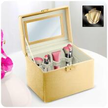 Massido MS-706 Gold Cosmetic Case