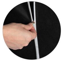 Protective cover for shelf 180 x 90 x 40 cm black