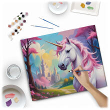 Painting by Numbers Image 40x50 cm Massido Unicorn