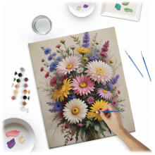 Painting by Numbers Image 40x50 cm Massido Flowers