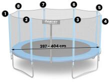 External net for trampoline 404 cm 13FT Neo-Sport