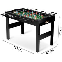 Neosport Foosball Table 118x61x79 cm NS-805 black
