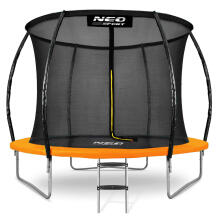 Shaped Garden Trampoline 10ft/312cm with Internal Net Neo-Sport