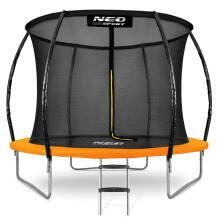 Shaped Garden Trampoline 8ft/252cm with Internal Net Neo-Sport