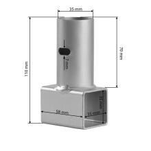 T-leg connector for Neosport trampolines 6-14 ft 1 piece