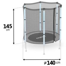 Āra tīkls trampolīnam 140cm 4.5ft Neo-sport