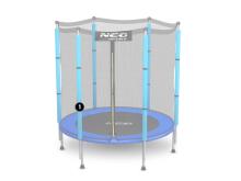 Lower post for trampoline with external net 4.5 ft blue Neo-Sport