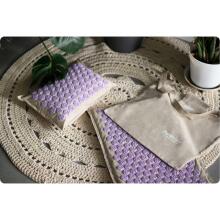 Acupressure mat with spikes Neo-Sport NS902 - gray-lavender