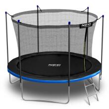 10ft/312cm Garden Trampoline with Inner Net and Ladder Neo-Sport