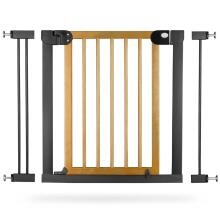 Black safety gate barrier Nukido 718200