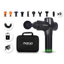 Body massage gun massager 9 attachments NS-503 Neo-sport black