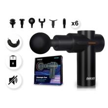 Body massage gun massager 6 attachments NS-504 Neo-sport black