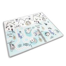 Educational foam mat rollable 180 x 150 x 1.5 cm Nukido NK-342