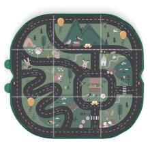 Toy container and mat NK-408 Nukido - green