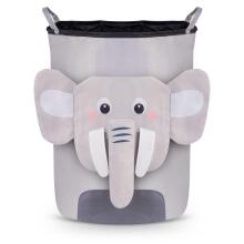 Nukido Toy Basket - Gray Elephant