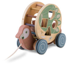 Wooden Pull Toy Parrot NK-854 Nukido