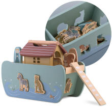 Noah's Wooden Ark with Animals NK-862 Nukido