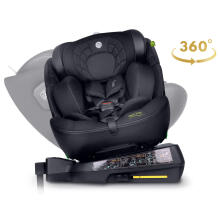 Nukido Aero Line Car Seat Black 0-36 kg ISOFIX
