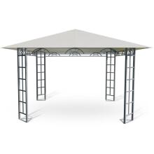 Beige garden pavilion 3x3m 4934