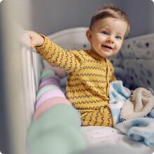 Ricokids Crib Wrap 3m - Mint-Pink-Purple