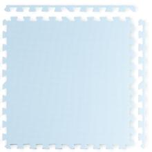 Large foam puzzle mat Ricokids 60x60 cm 4 pcs blue and white