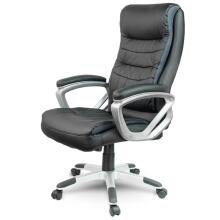 Sofotel EG-226 Melna Ādas Biroja Krēsls