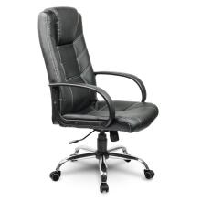 Sofotel EG-221 Melna Ādas Biroja Krēsls