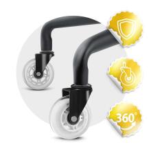 Transparent Rubber Wheels for Sofotel Chairs 5 pcs