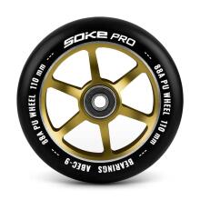 Scooter Wheels 110 mm Gold 2 pcs