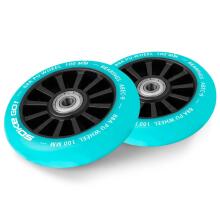 Scooter Wheels 100 mm Turquoise 2 pcs