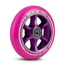 Scooter Wheels 110 mm Pink 2 pcs