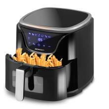 Фритюрница без масла Air fryer 5l BD-652 черно-серебристая