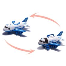 WOOPIE Foldable Airplane Police Transporter with 3 Police Cars XL Set Traffic Signs