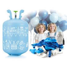 Helija tvertne 0.20 m3 ar baloniem un lentēm Ricokids