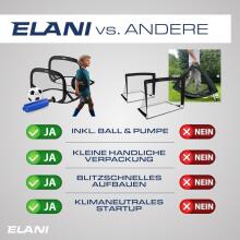 Elani Football Goal Art.271989 Black
