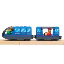 Tooky Toy Wooden Fire Brigade Train Ambulance 70 pcs.