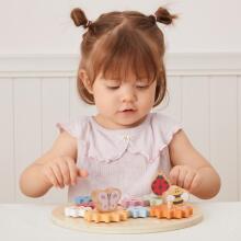 Деревянные цветные шестеренки VIGA PolarB Montessori