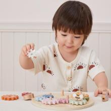 Деревянные цветные шестеренки VIGA PolarB Montessori