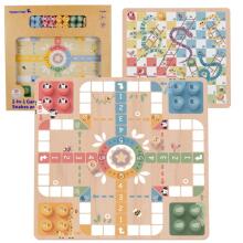 TOOKY TOY Настольные игры Логические 2в1 Лудо Китайское + Освободи животных