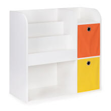Wooden shelf for children, children's cabinet, compartments, organizer ECOTOYS