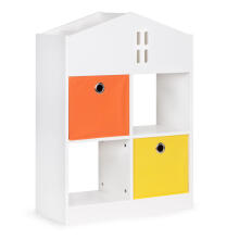Bookcase, children's cabinet, children's house, compartments, organizer ECOTOYS