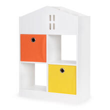 Bookcase, children's cabinet, children's house, compartments, organizer ECOTOYS