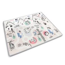 Educational foam mat rollable 180 x 150 x 1.5 cm Nukido NK-342