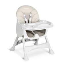 Feeding chair with table + bib Milo Ricokids gray