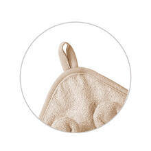 1553/06 BAMBOO BATH COVER 100 X 100 DARK BEIGE