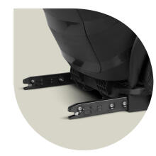 Nukido Louis Soft Car Seat Black-Gray 15-36 kg ISOFIX