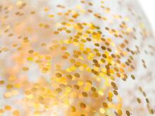 Glitter Swimming Ring INTEX 56274 Gold
